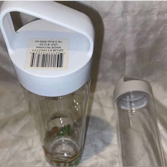 Set of 2 Starbucks ARIZONA YAH Drinking Glass Bottles You Are Here New - Picture 4 of 7